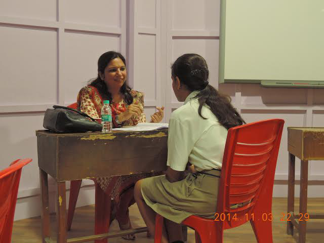Student's career counselling at Saupins Chandigarh